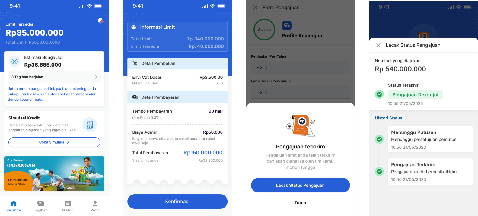Showcase of Delima BRI