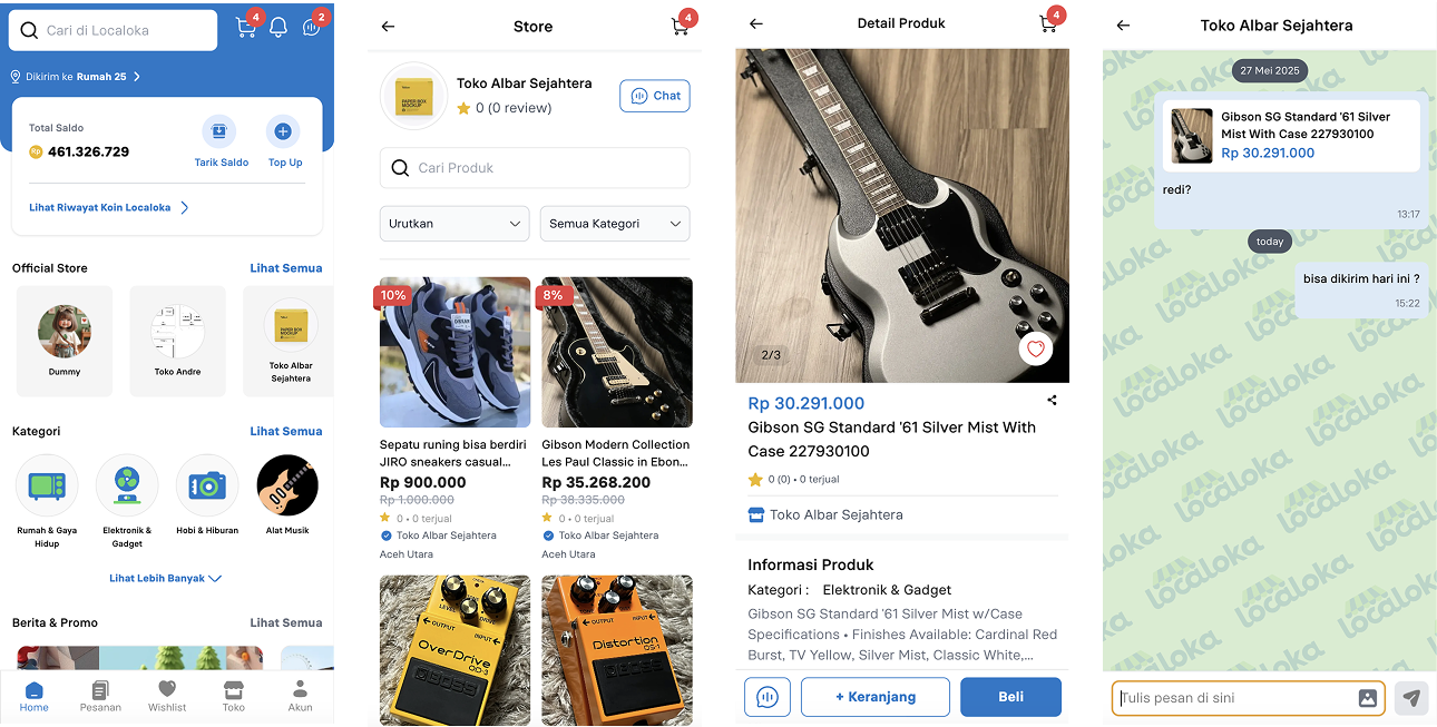 Showcase of Localoka